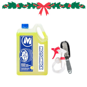 Christmas Sale- Buy a  Wheelmuck+ 5 Litre  and get a Motomuck Squirter + Wheel brush FREE