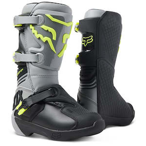 Fox Youth Comp Boots [steel Grey]