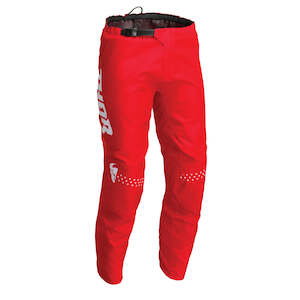 Pants: Thor Mx Pant S23 Sector Minimal Red