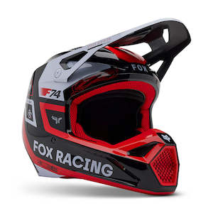 Fox Youth V1 Race Spec Helmet Mips Ce [flo Red]