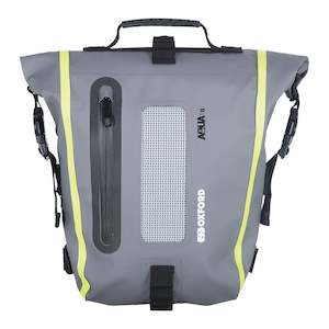 Bags: Oxford Tail Bag Aqua T8 - Black / Grey / Fluro Yellow