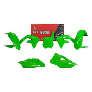 Plastic: PLASTICS KIT RTECH KAWASAKI KX85 KX100 14-21