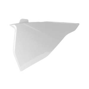 Plastic: AIRBOX SIDE PANEL GASGAS MC125 MC250 MC250F MC350F MC450F EC250 EC300 EC250F EC350F 21-22 WHITE