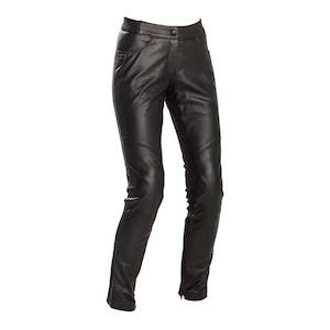 Pants: Richa Catwalk Women's Leather Pant - Black