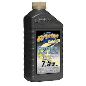 Oils: Fork Fluid 7.5w -Light 125/150 1L Cartridge Fork Oil Golden Spectro (GSCF125150L)