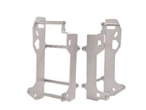 Radiator Brace Crosspro Yamaha YZ450F 10-13 Silver