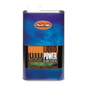 Oils Chemicals: Twin Air Liquid Bio Power, Air Filter Oil 1L