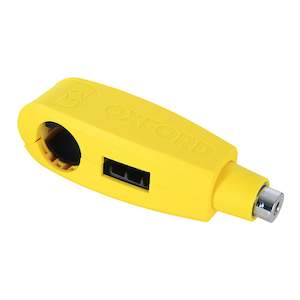 Oxford Security Lever Lock - Yellow