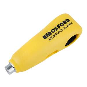 Security: Oxford Security Lever Lock Alarm - Yellow