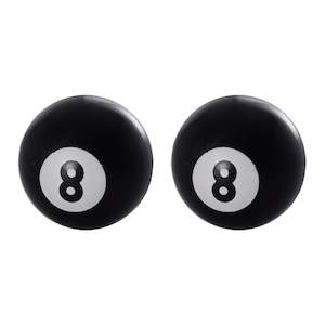 Oxford 8 Ball Valve Caps Black