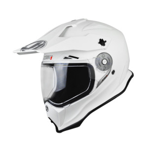 Just1 J14 Carbon Solid Adventure Helmet  (Crack)