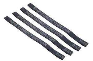 STRAP SET SW MOTECH FITTING STRAP SET FOR TAIL BAGS. 4 FITTING STRAPS. WIDTH 20 MM.