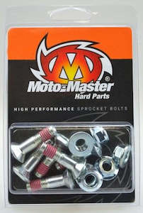 Sprocket Bolt Kit Moto Master For All Japanese Models 6 X M8 30 Mm