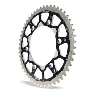 Sprockets: *SPROCKET REAR MOTO MASTER DUAL RING SUZUKI RM125 81-13 DRZ250 01-07 RM250 82-13 RMX250 89-99 BLACK