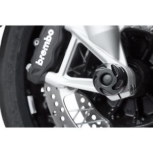 Luggage: *FRONT AXLE SLIDER KIT SW MOTECH BMW R NINET