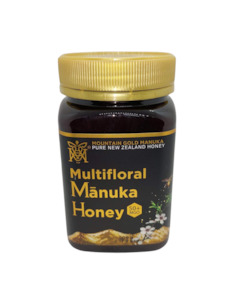 Honey manufacturing - blended: Mountain Gold Multifloral Manuka Honey MGO50+