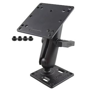 RAM Square VESA Base Plates - 92mm and 121mm - double socket arm - C Series