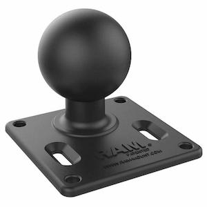 Direct: RAM Square VESA Base Square Plate - 75mm x 75mm - D Series (2.25" Ball)