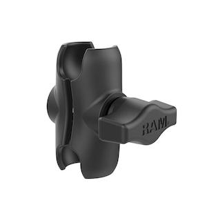 RAM Double Socket Arm - B Series (1" ball) - Short length 60mm