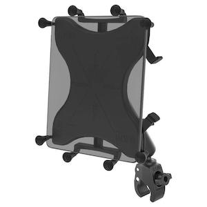 RAM X-Grip Universal Cradle for 10" Tablets with Tough-Claw Base & Roto-View