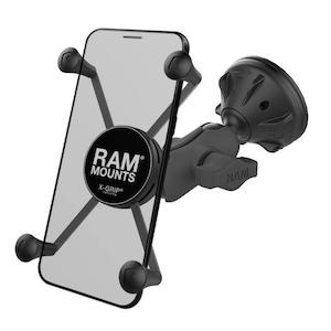 RAM X-Grip Universal Phablet Cradle with Suction Cup Base - Low Profile