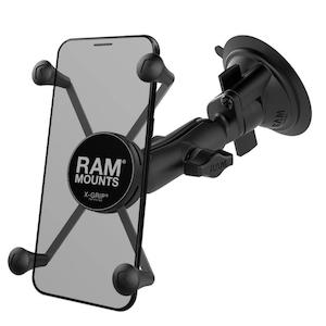 RAM X-Grip Universal Phablet Cradle with Suction Cup Mount & Long Arm