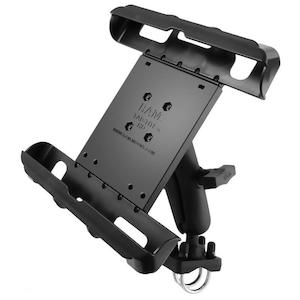 Direct: RAM Tab-Tite Cradle - 10" Tablets with Double U-Bolt Rail Mount (C Series)