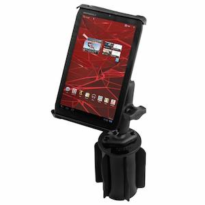 RAM Tab-Tite Cradle - 7" Small Tablets with Cup Holder base - RAM-A-CAN