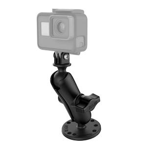 RAM Action Camera / GoPro Mount with Drill Down Base and Medium Arm