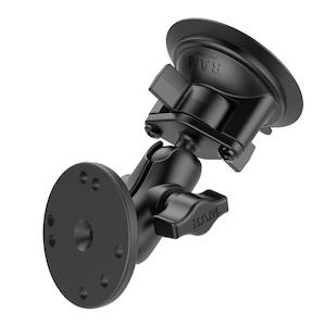 Direct: RAM Suction Cup Base - with Round Base and Short Arm - ( B Series 1")