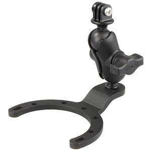 RAM Action Camera / GoPro mount with Gas / Fuel Tank Base - Large