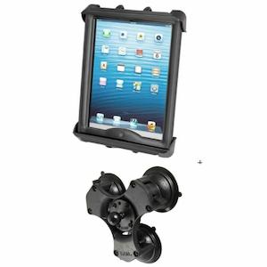 RAM Tab-Tite Cradle - 10" Tablets with Triple Suction Cup Base