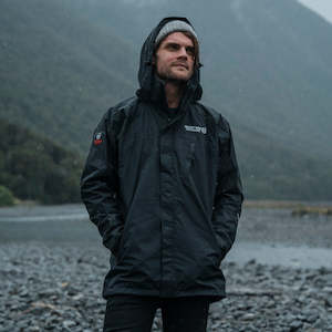 Ventura Waterproof Rain Jacket - Men Black