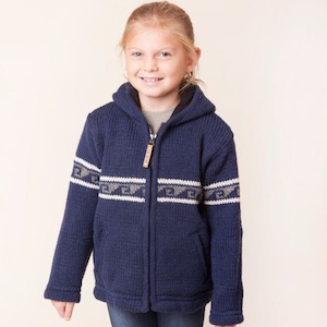 Wool Jackets Kids: Wave Rider Girls