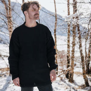 Wool Jerseys Men: Weekender Jersey Men - Black