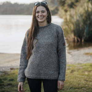 Wool Jerseys Women: Weekender Jersey Women - Natural Brown