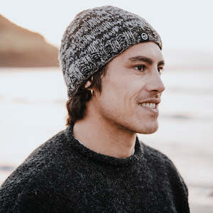 Accessories Beanies: Sherpa Wool Beanie - Black