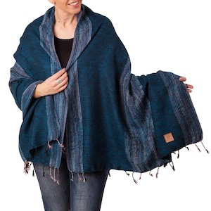 Sherpa Scarf/Shawl - Teal