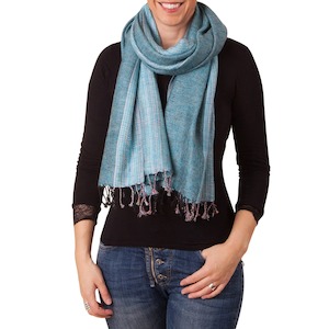 Sherpa Scarf/Shawl - Marine