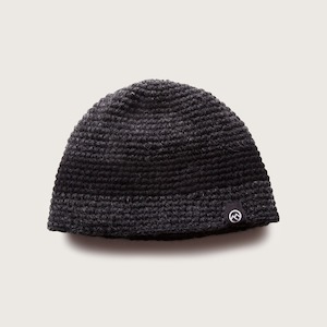 Tongariro Wool Beanie - Charcoal Black