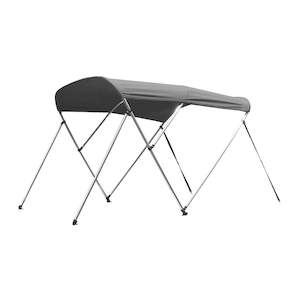 Aluminium 4 Bow Bimini Grey 1.8-2.0m x 1.3m