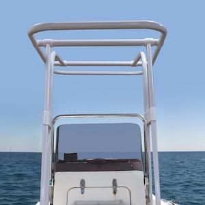 Heavy Duty T-Top Deck Mount (White Powder Coated)