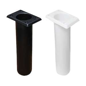 Rod Holders: 90-Degree Rod Holder Rectangle Black