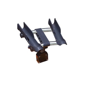 Quick Release Rail Mount Rod Holder - 2 Rods