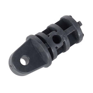 Bimini Top Components: Tube End Post Nylon 25mm x 1.6mm