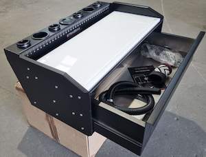 600mm Wide Aluminium Bait Board Filleting Station with Drawer