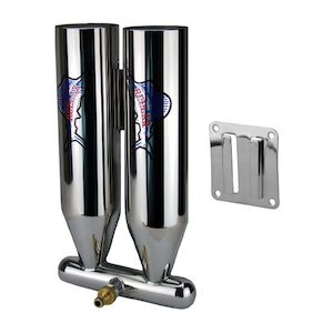 Reelax Detachable Bonito Twin Tube Centre Inlet Stainless Steel