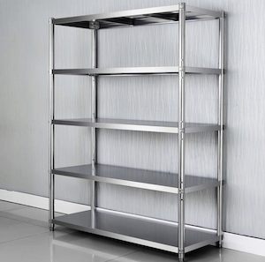 Stainless Steel Benches: Stainless Steel Shelf Units