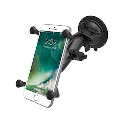 Computer peripherals: RAM Twist-Lock Suction Cup Mount with Universal X-Grip Phone/Phablet Cradle (RAM-B-166-UN10U)