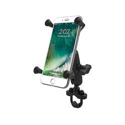 RAM Handlebar U-Bolt Mount with Universal RAM X-Grip Large Phone/Phablet Cradle …